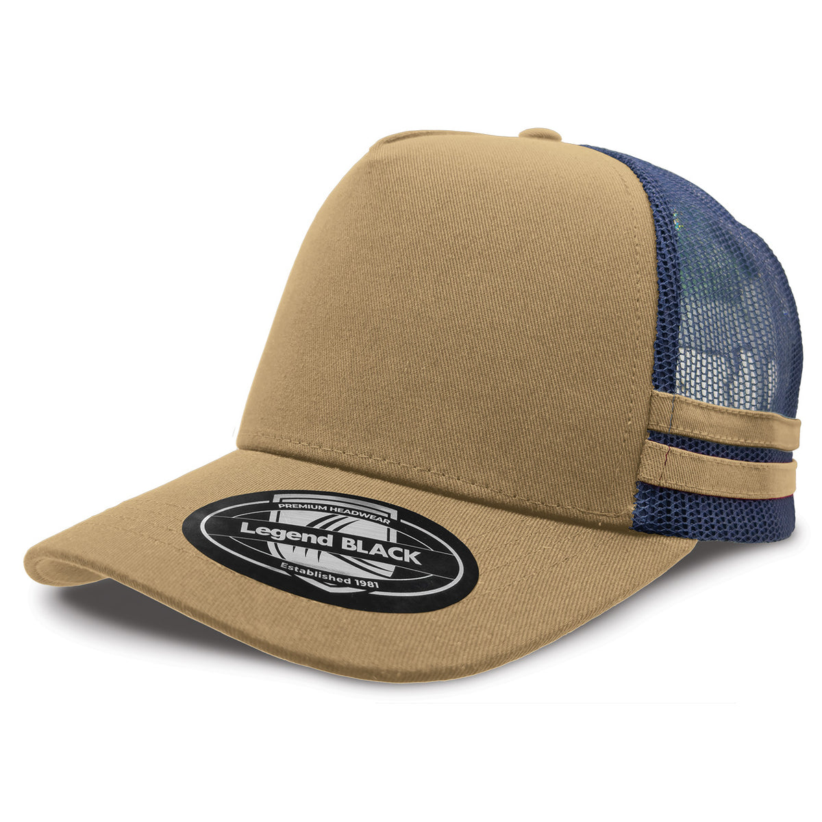 Striped Trucker