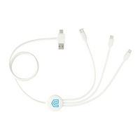 5-In-1 Charging Cable w/ Antimicrobial Additive