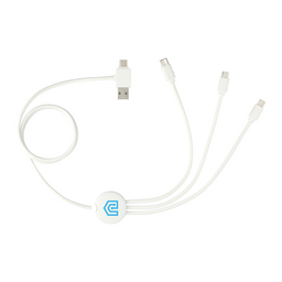 5-In-1 Charging Cable w/ Antimicrobial Additive