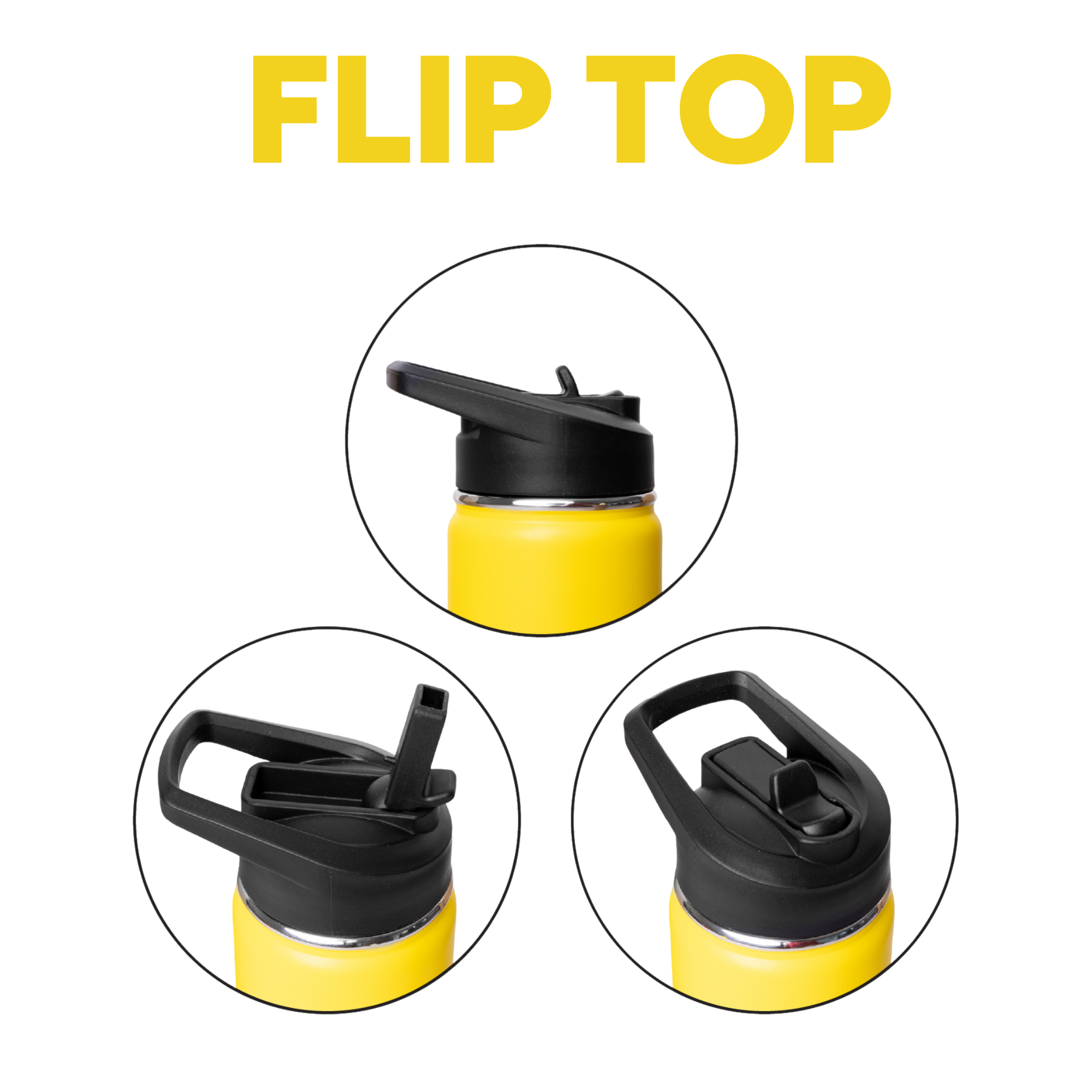 LAPEN 750ml Vacuum Bottle - 3 Different Lid Options -