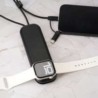 ZenGo Foldable 5in1 Charging Cable w/ Wireless Watch Charger