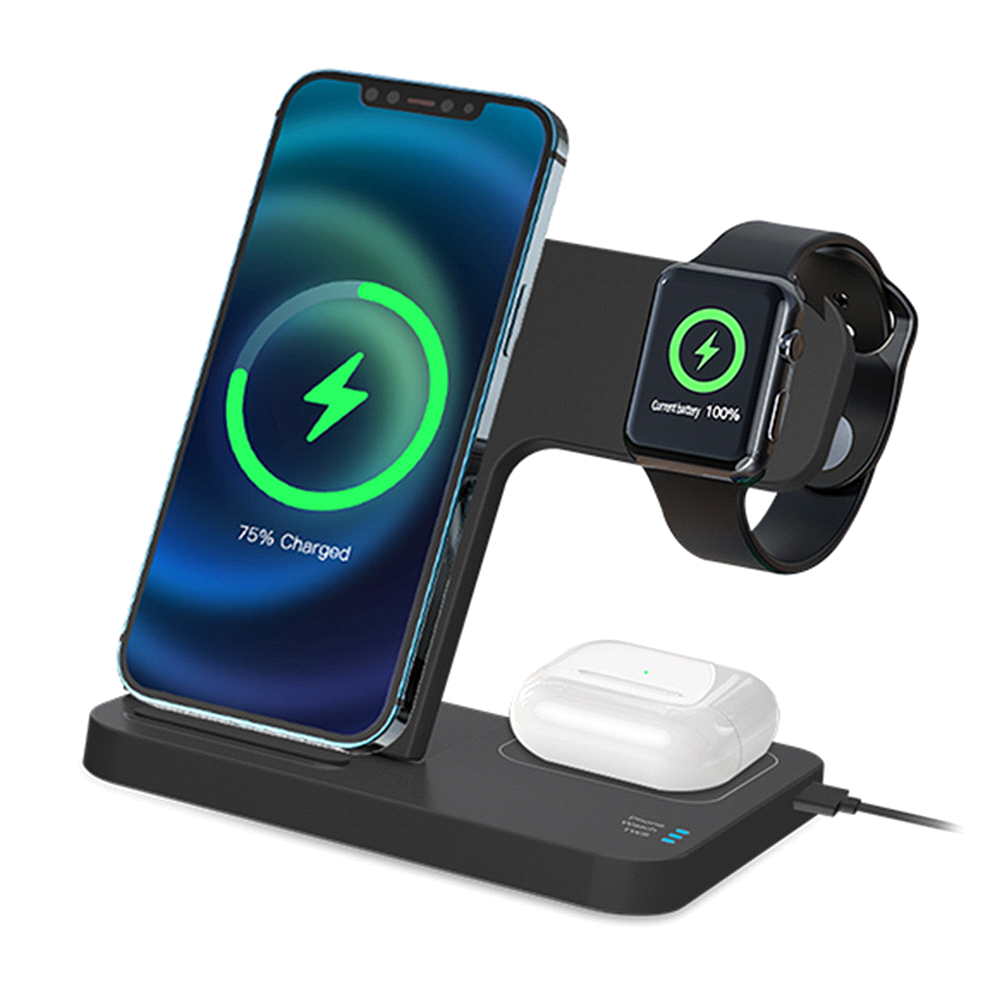 3-In-1 Foldable Wireless Charger