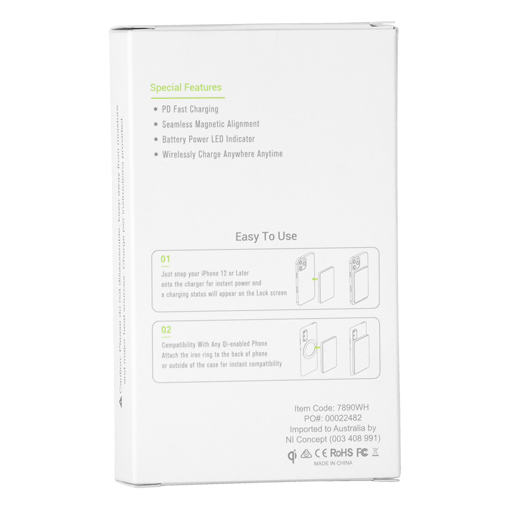 Magnetic Power Bank 5000 mAh