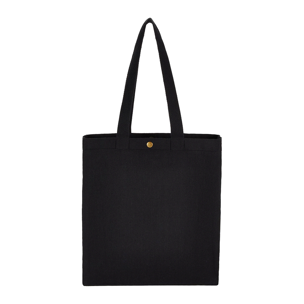 Repose 10oz Recycled Cotton Box Tote w/Snap