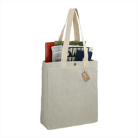 Repose 10oz Recycled Cotton Box Tote w/Snap