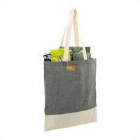 Split Recycled Cotton Twill Convention Tote