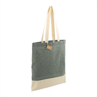 Split Recycled Cotton Twill Convention Tote