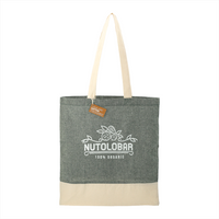 Split Recycled Cotton Twill Convention Tote