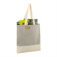 Split Recycled Cotton Twill Convention Tote