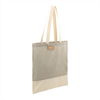 Split Recycled Cotton Twill Convention Tote