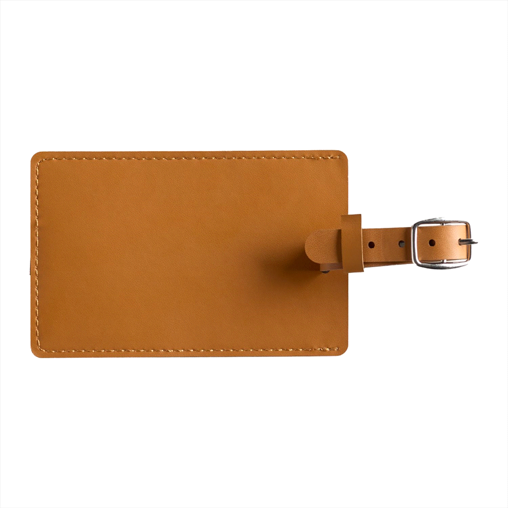 Bio Leather Luggage Tag