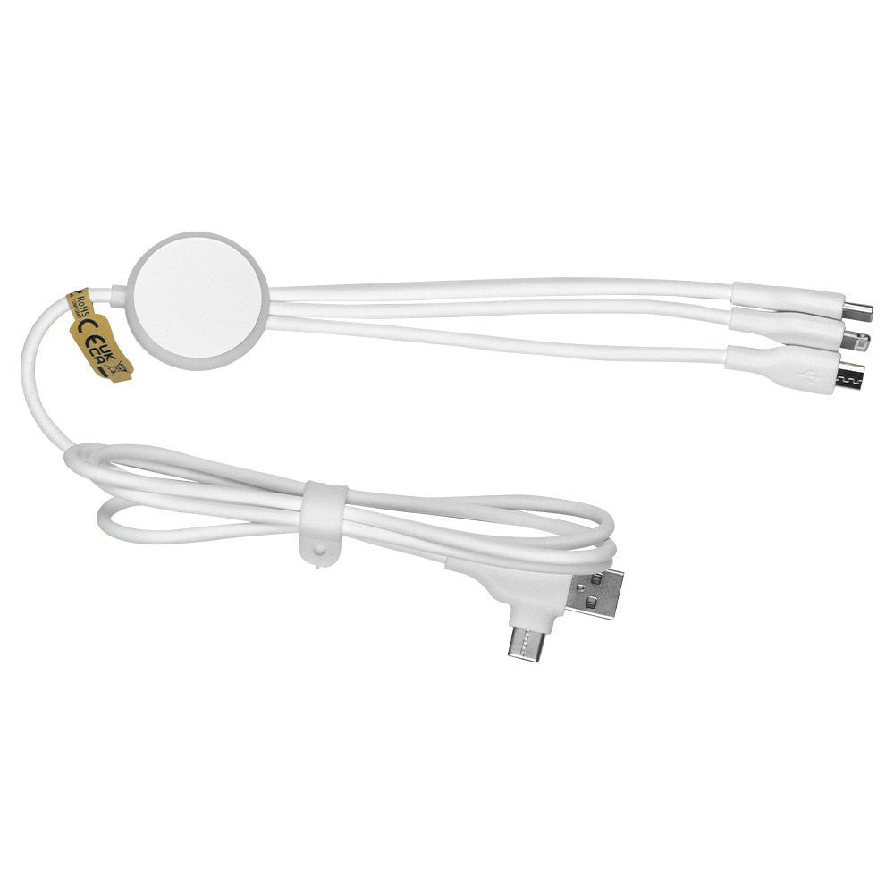 120cm Recycled 6-In-1 Charging Cable