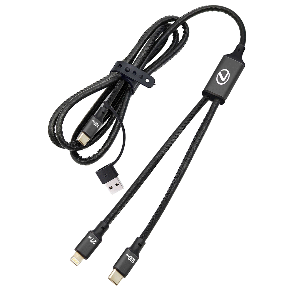 120cm 4 in 1 Fast Charging Data Transfer Cable