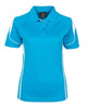 PDM LADIES BELL POLO BLACK/RED