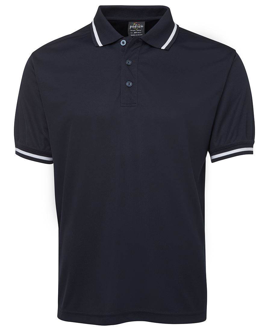 PODIUM BOLD POLO NAVY/WHITE-S