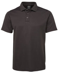 PODIUM COTTON BACK YARDAGE POLO GUNMETAL-S