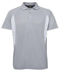 PODIUM INSERT POLO BLACK/GREY-S