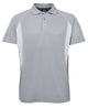 PODIUM INSERT POLO BLACK/GREY-S