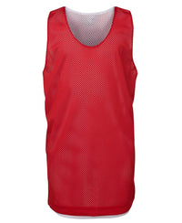 PODIUM KIDS REVERSIBLE TRAINING SINGLET BLACK/WHITE