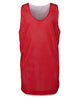PODIUM KIDS REVERSIBLE TRAINING SINGLET BLACK/WHITE
