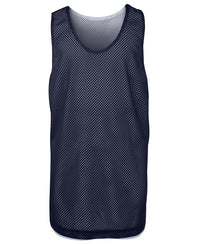 PODIUM KIDS REVERSIBLE TRAINING SINGLET BLACK/WHITE