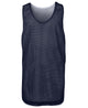 PODIUM KIDS REVERSIBLE TRAINING SINGLET BLACK/WHITE