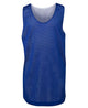 PODIUM KIDS REVERSIBLE TRAINING SINGLET BLACK/WHITE