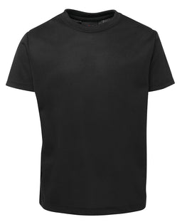 PODIUM KIDS POLY TEE BLACK