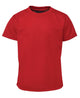 PODIUM KIDS POLY TEE BLACK