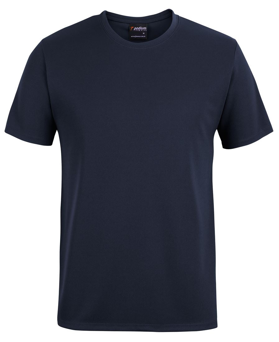PODIUM KIDS POLY TEE BLACK