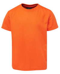 PODIUM KIDS POLY TEE BLACK