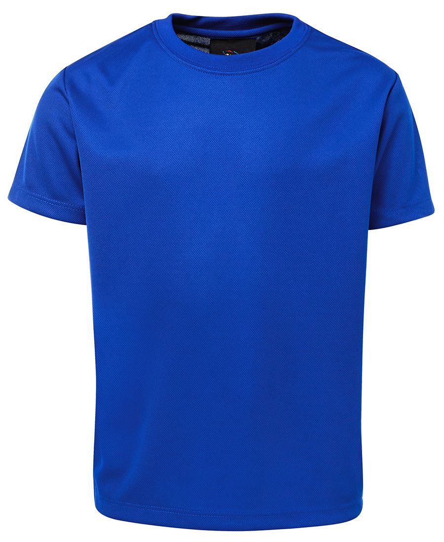 PODIUM KIDS POLY TEE BLACK