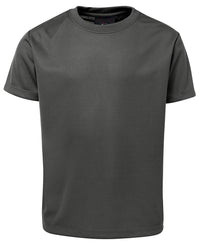 PODIUM KIDS POLY TEE BLACK
