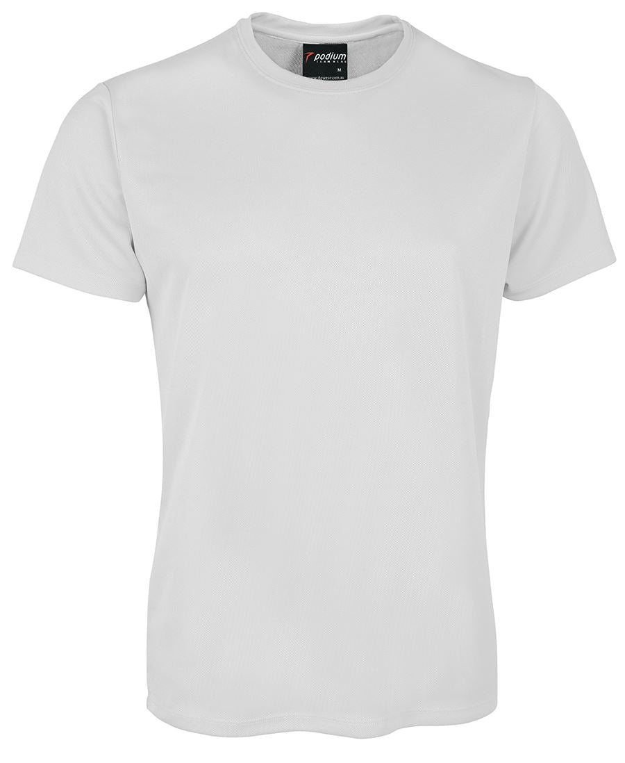 PODIUM KIDS POLY TEE BLACK