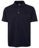PODIUM S/S POLY POLO BLACK -2XS