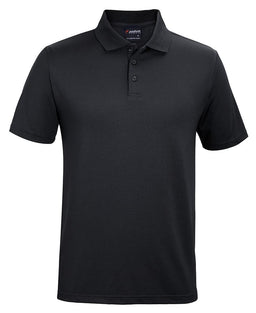 PODIUM STRETCH POLO BLACK - 3XS