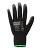 JB's BLACK LATEX GLOVE (12 PK) - S