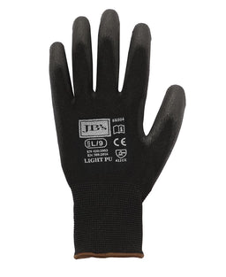 JB's BLACK LIGHT PU BREATHABLE GLOVE (12 PK) - S