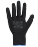 JB's STEELER SANDY NITRILE GLOVE (12PK) BLACK/BLACK-S
