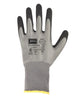 JB's WATERPROOF DBL LATEX COATED GLOVE 5PK GREY/BLACK-S