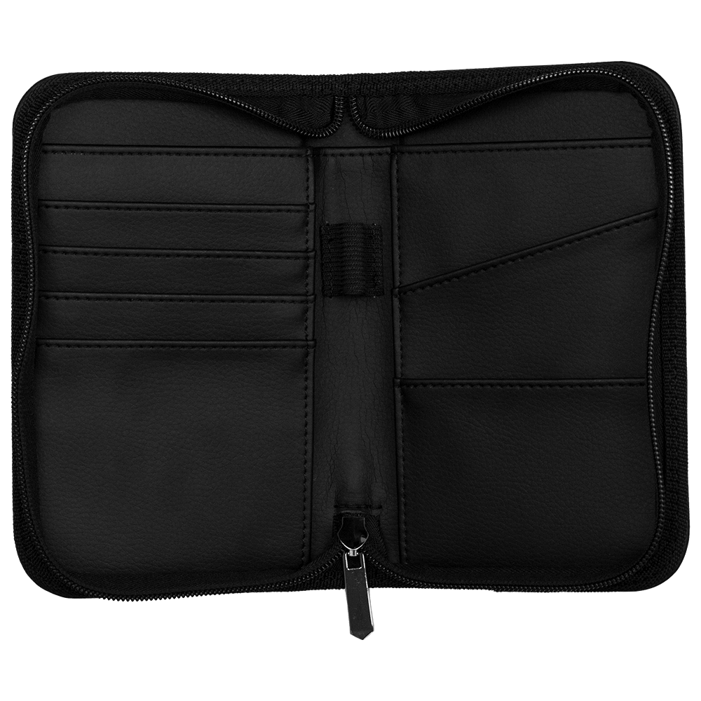 Recycled Travel Wallet w/ RFID Blocking
