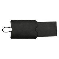 Pull-Apart Leather Luggage Tag