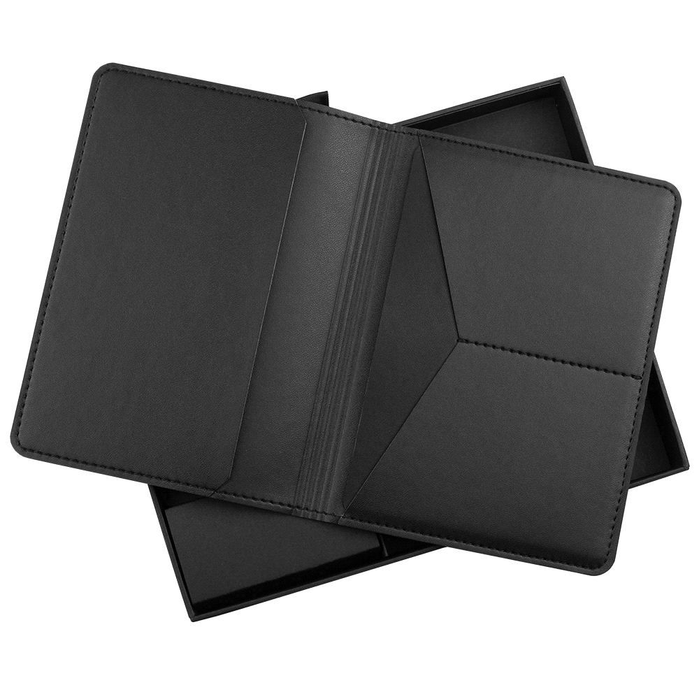 Pineapple Leather Travel Gift Set