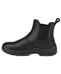 JB's OUTBACK ELASTIC SIDED SAFETY BOOT BLACK
