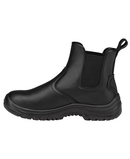 JB's OUTBACK ELASTIC SIDED SAFETY BOOT BLACK