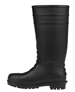 JB's STEEL TOE KAP AND STEEL PLATE GUMBOOT BLACK