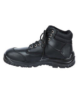 JB's STEELER LACE UP SAFETY BOOT BLACK