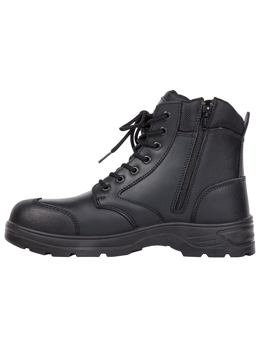 JB's COMPOSITE TOE 5” ZIP BOOT BLACK