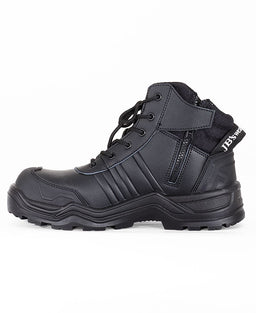 JB's QUANTUM SOLE SAFETY BOOT BLACK