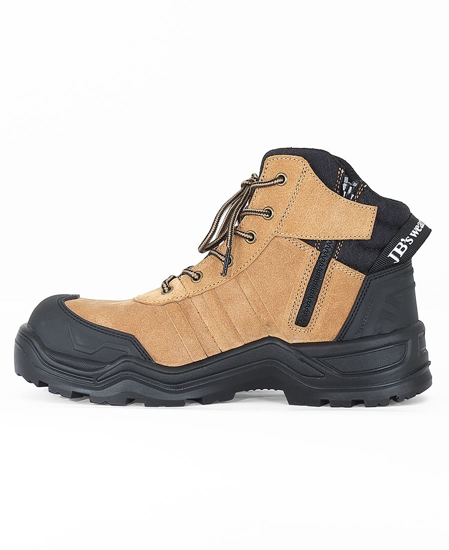 JB's QUANTUM SOLE SAFETY BOOT BLACK